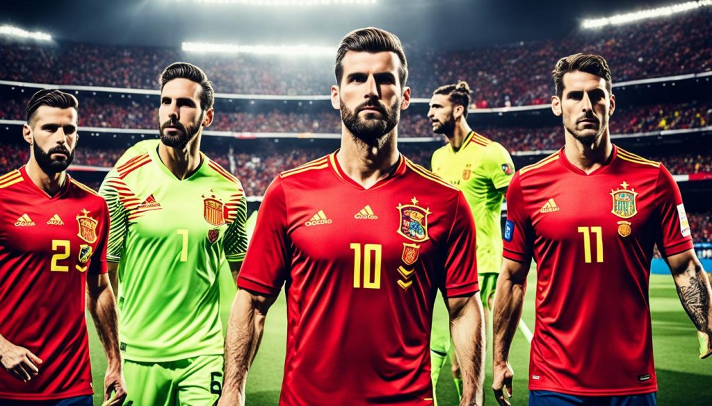 เสื้อแข่งทีมชาติสเปน
